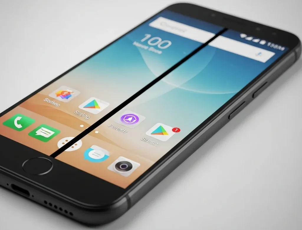 Fix the black line on mobile screen: Simple Solutions You Need to Know
