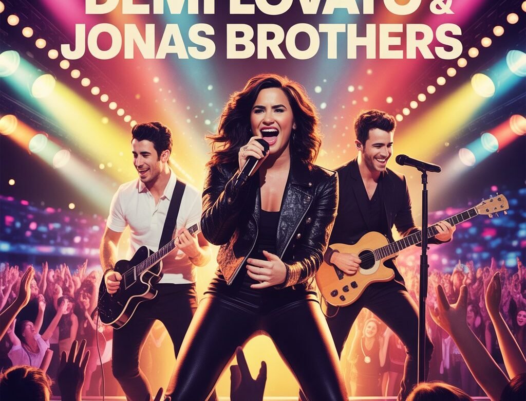 Fans Go Wild as Demi Lovato Surprises Jonas Brothers Concert Crowd