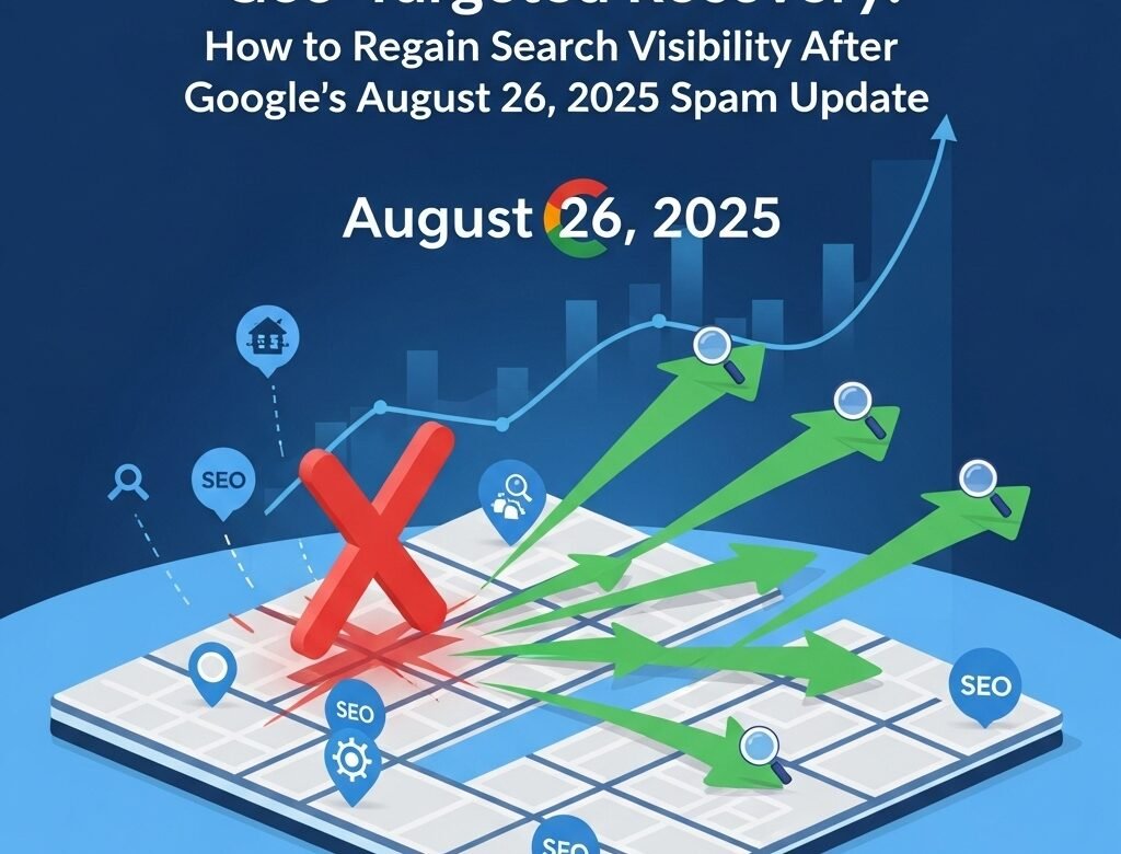 Geo-Targeted Recovery: How to Regain Search Visibility After Google’s August 26, 2025 Spam Update