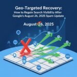 Geo-Targeted Recovery: How to Regain Search Visibility After Google’s August 26, 2025 Spam Update